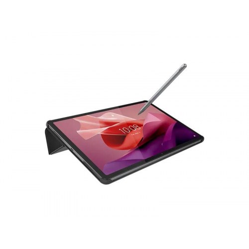 Tablet cover Lenovo Tab P12 flipomslag - stormgrå