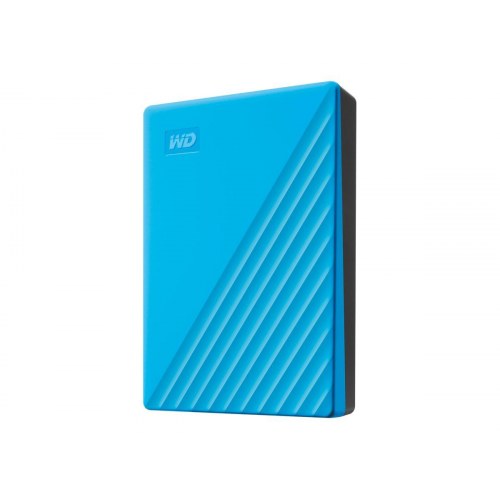 Ekstern harddisk Western Digital WD My Passport 4 TB - blå