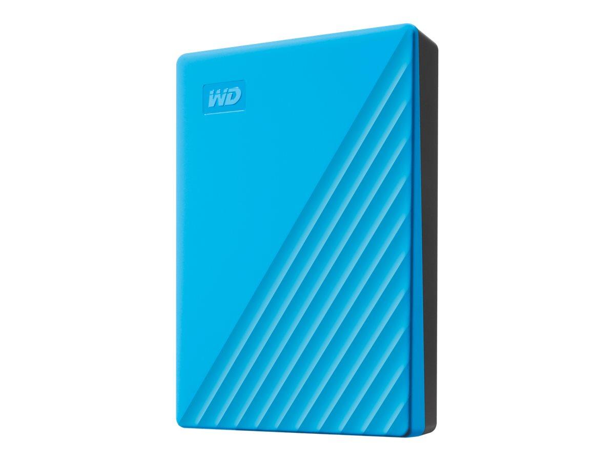 Ekstern harddisk Western Digital WD My Passport 4 TB - blå