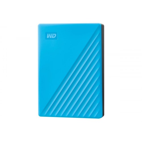 Ekstern harddisk Western Digital WD My Passport 4 TB - blå