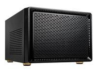 Kolink Satellite - Tower - Mini-ITX - ingen strømforsyning (ATX) - sort - USB/Lyd