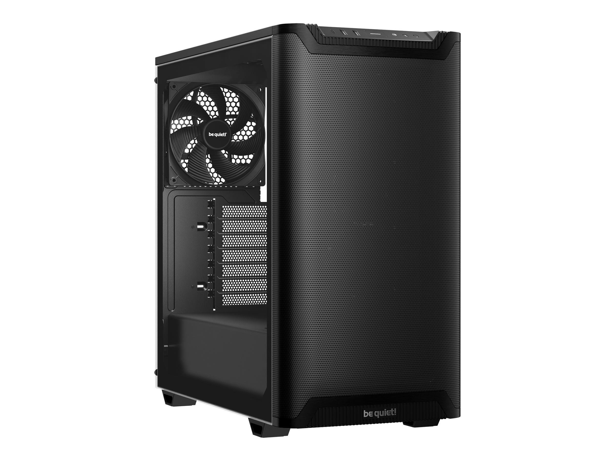 PC kabinet be quiet! Pure Base 501 Airflow Window - ATX midi-tårn, sort billede