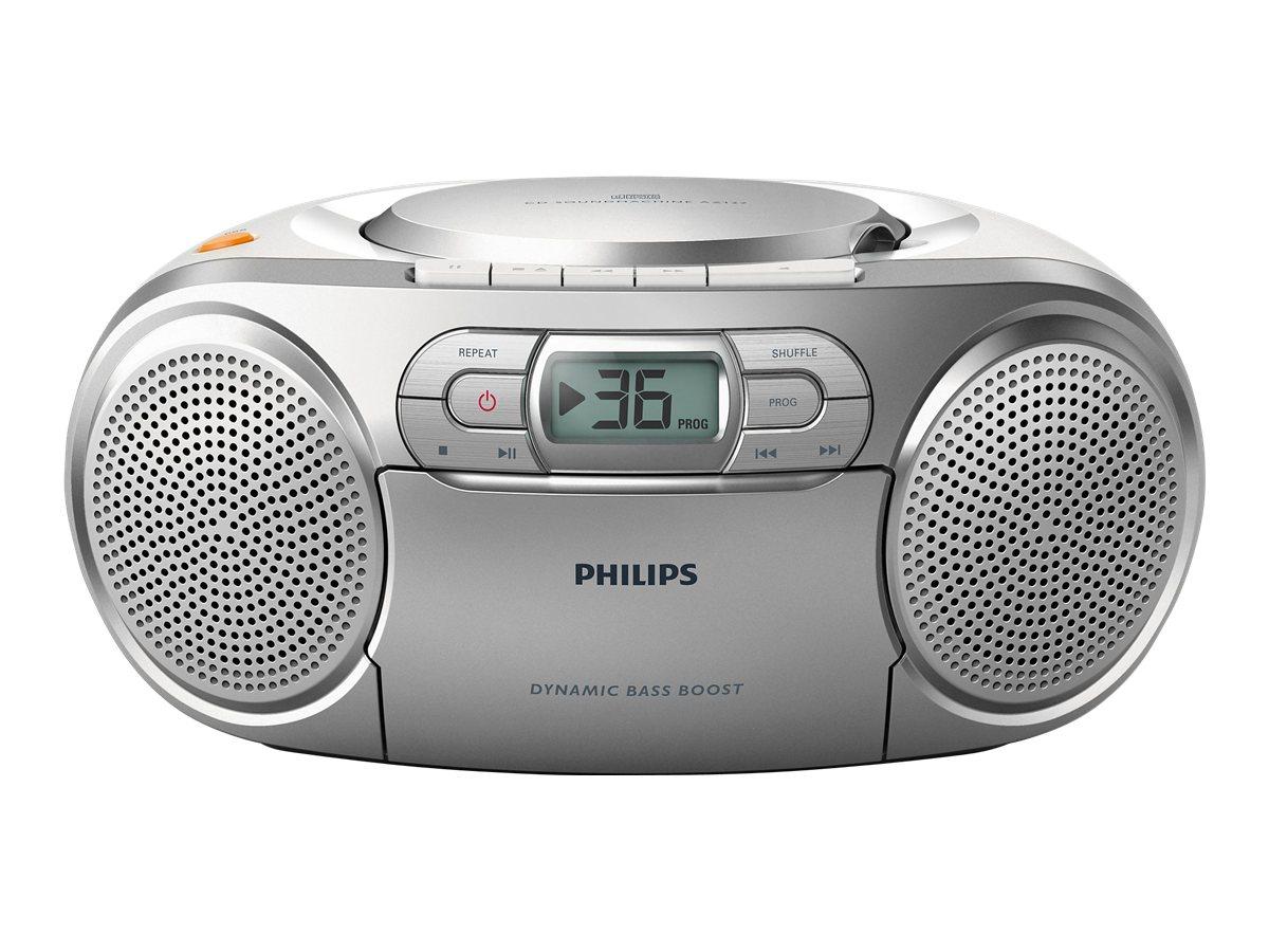 Boombox Philips AZ127/12 - sølv