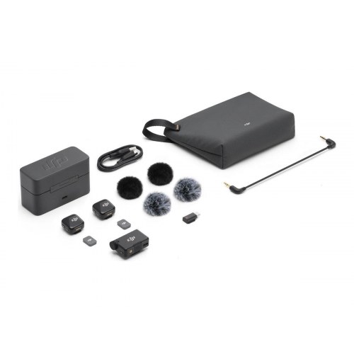 Trådløst mikrofonsystem DJI Mic Mini - sort