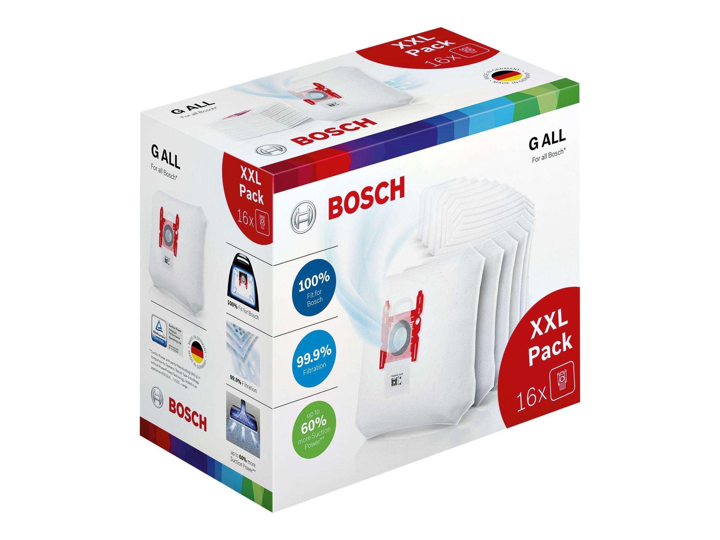 Støvsugerposer Bosch BBZ16GALL - Type G ALL, 16 stk.