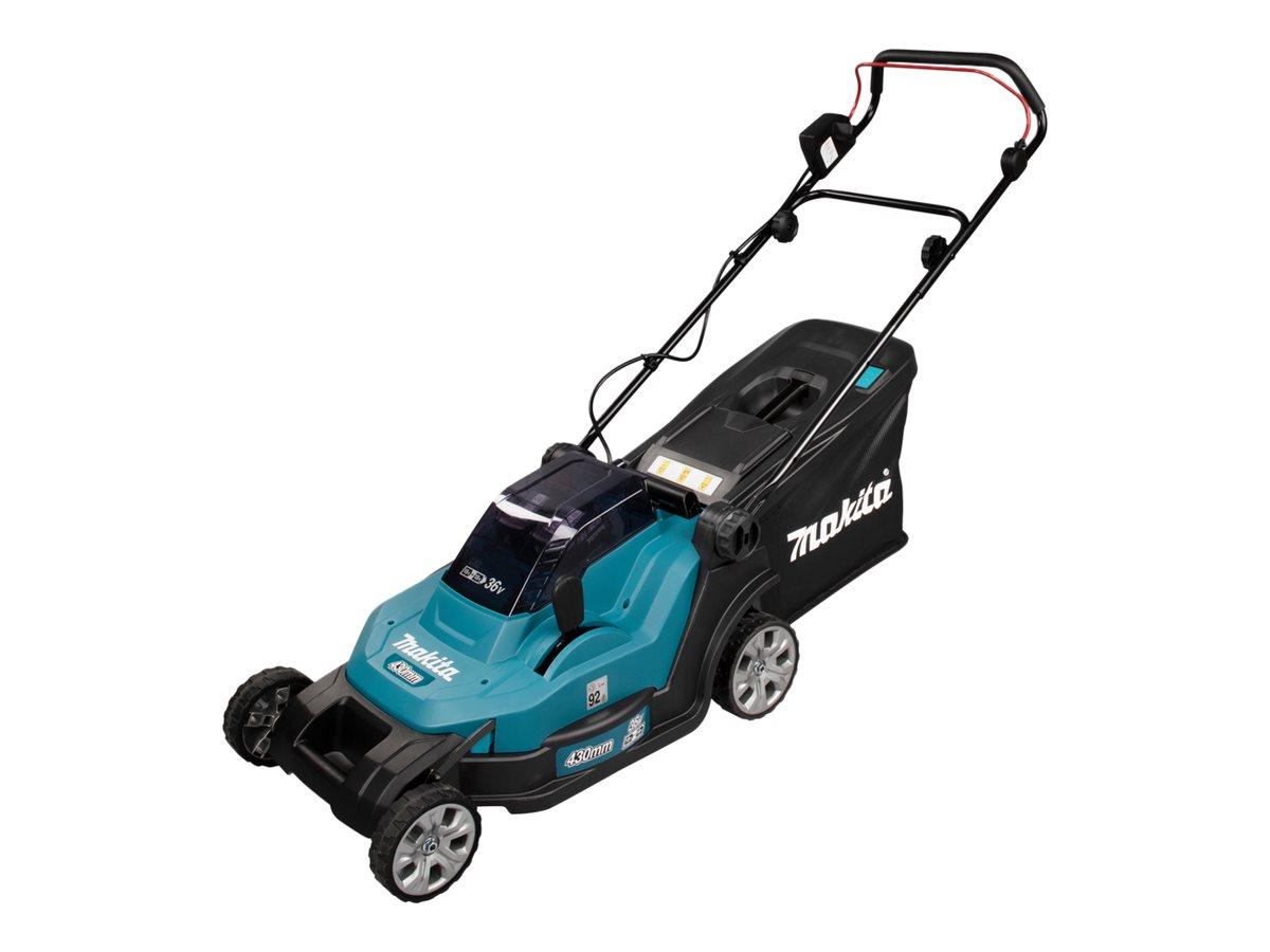 Plæneklipper - Makita DLM432PT2, ledningsfri 43 cm (18 V)