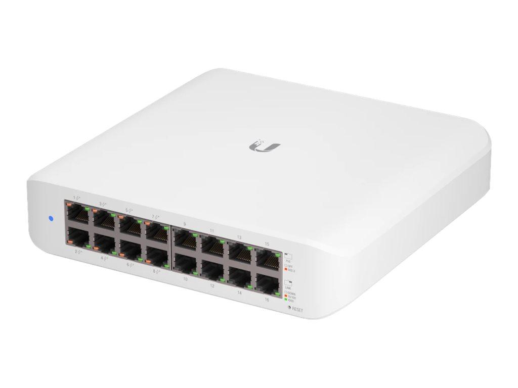 Netværksswitch Ubiquiti UniFi Switch Lite 16-porte Gigabit PoE+