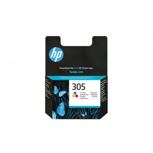 Blækpatron HP 305 farve