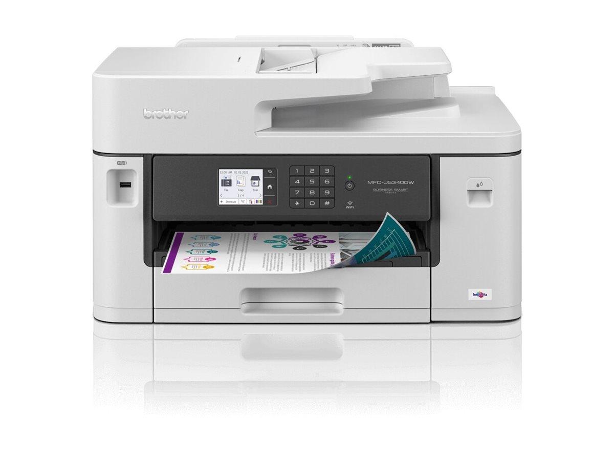 Brother MFC-J5340DW multifunktionsprinter - A3 blækprinter med Wi-Fi, duplex og fax