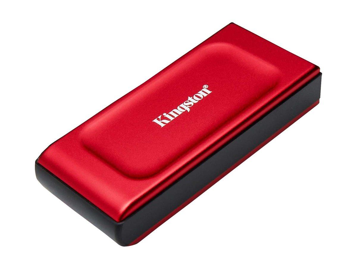 Ekstern SSD Kingston XS1000 1 TB USB 3.2 Gen 2 - rød