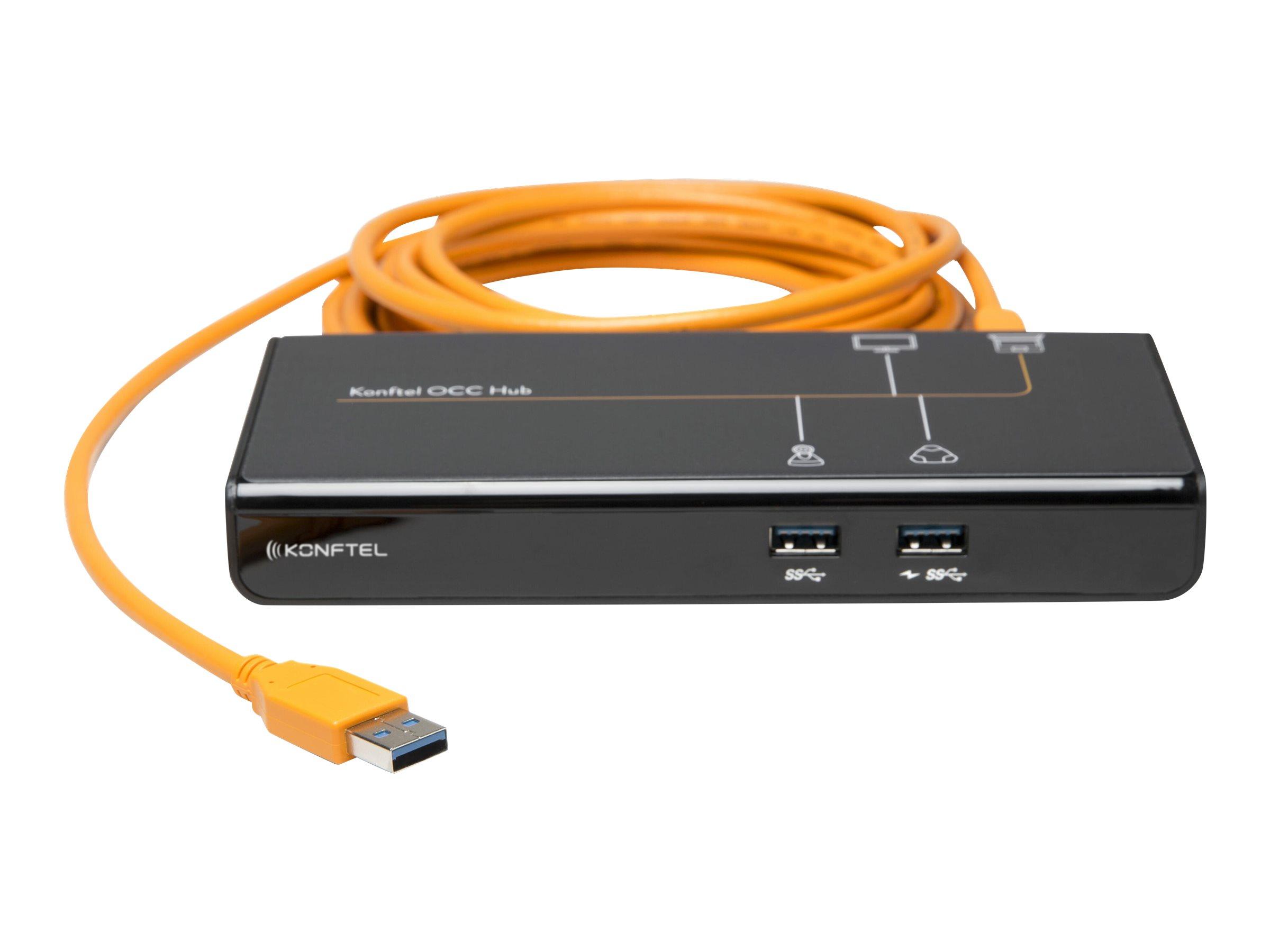 Webcam hub Konftel One Cable Connection OCC Hub til videokonference