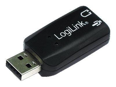 USB lydkort med virtuel 3D - LogiLink - ekstern USB 2.0