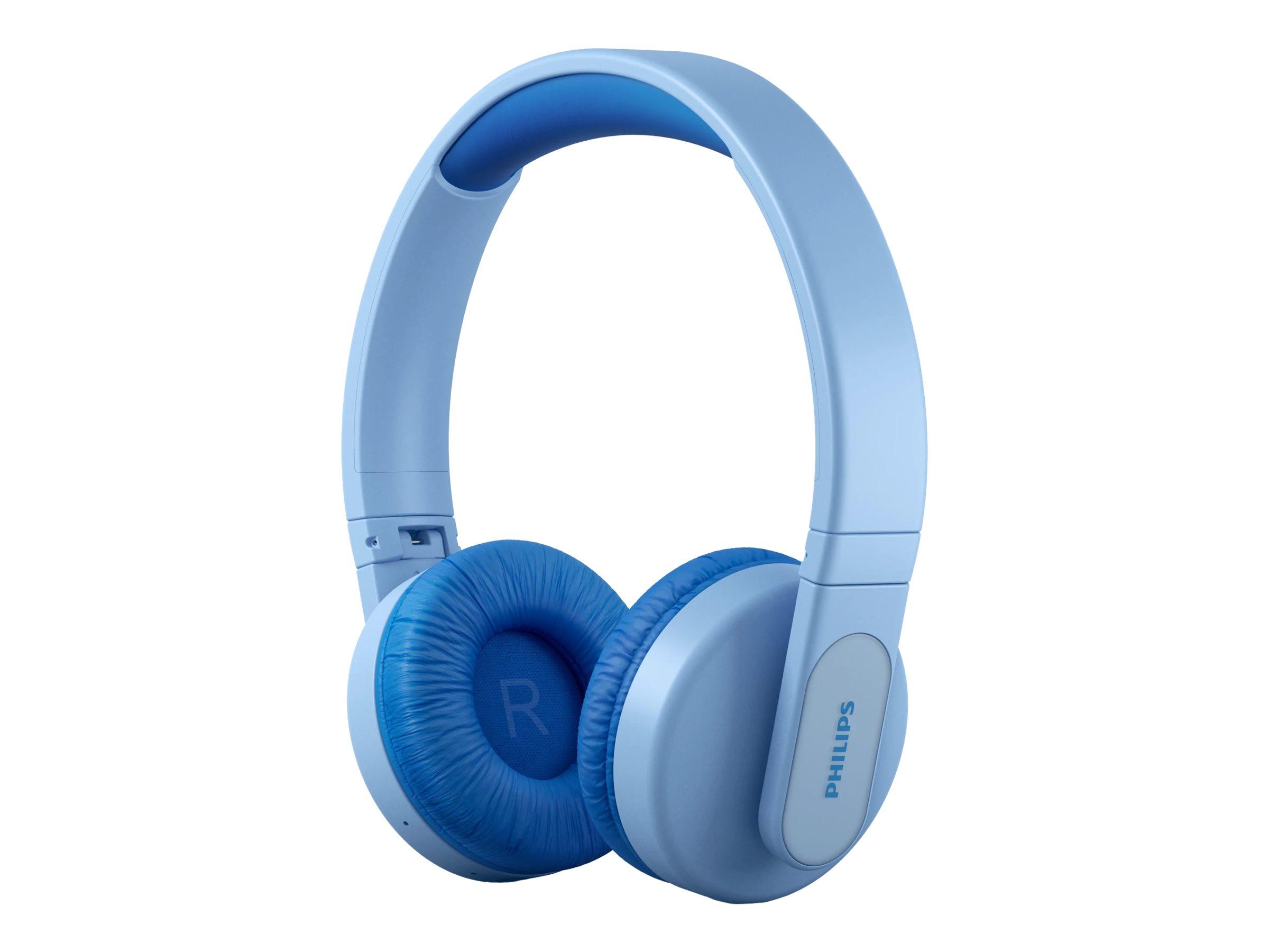 Trådløse on-ear-hovedtelefoner Philips Kids TAK4206BL - blå