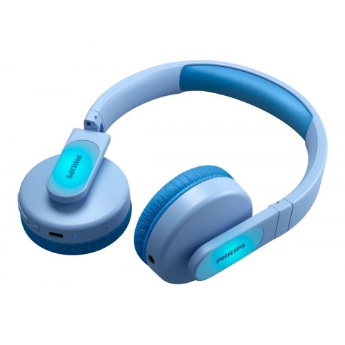Trådløse on-ear-hovedtelefoner Philips Kids TAK4206BL - blå