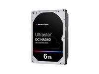 WD Ultrastar DC HA340 Harddisk WUS721206BLE6L4 6TB 3.5" Serial ATA-600 7200rpm