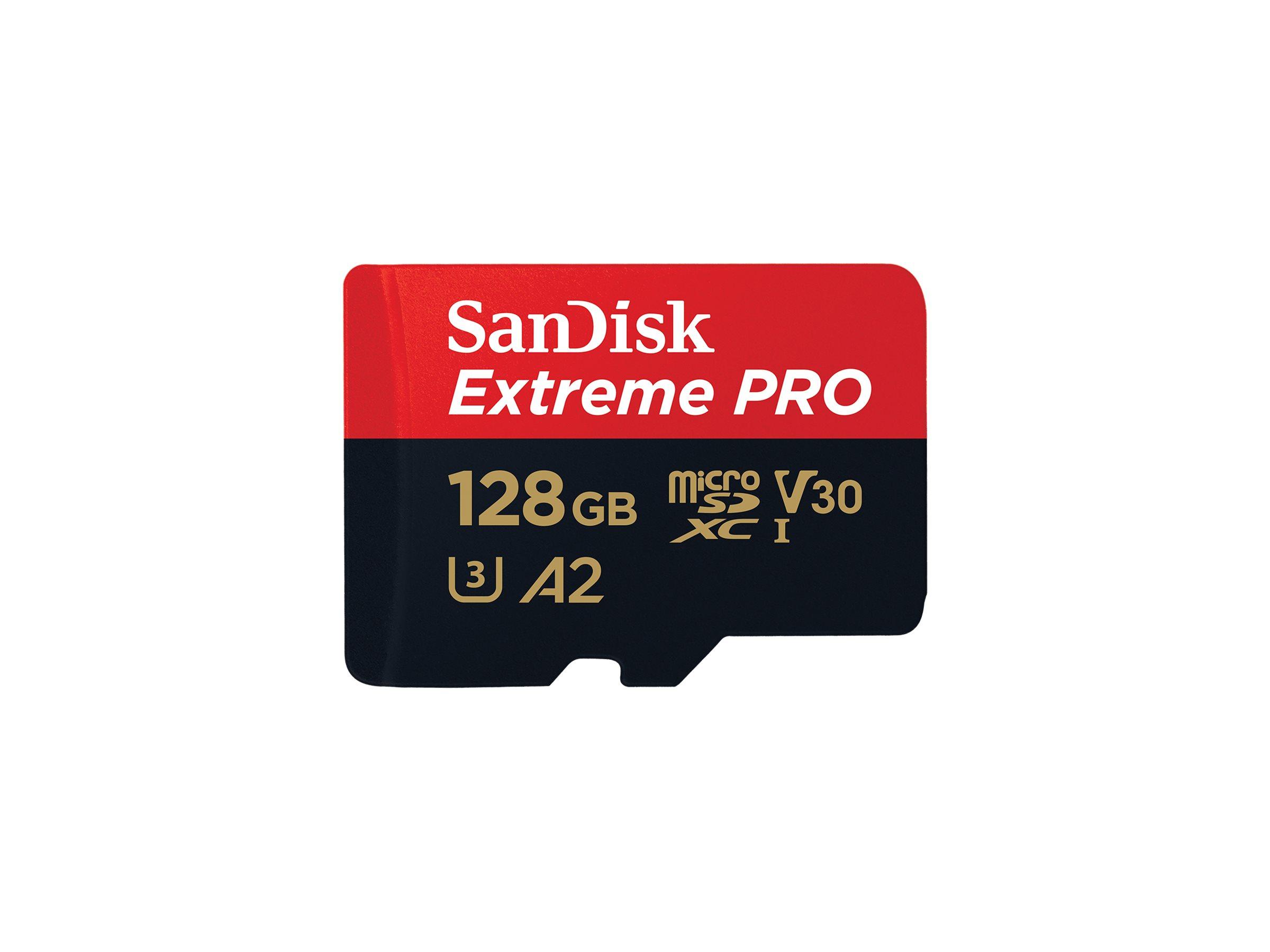 Hukommelseskort microSDXC SanDisk Extreme Pro 128 GB 200 MB/s