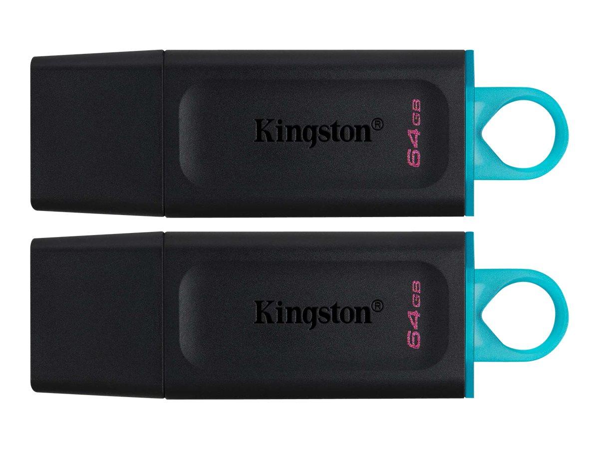 USB-stick Kingston DataTraveler Exodia 2 x 64 GB USB 3.2 Gen 1 - sort/blå