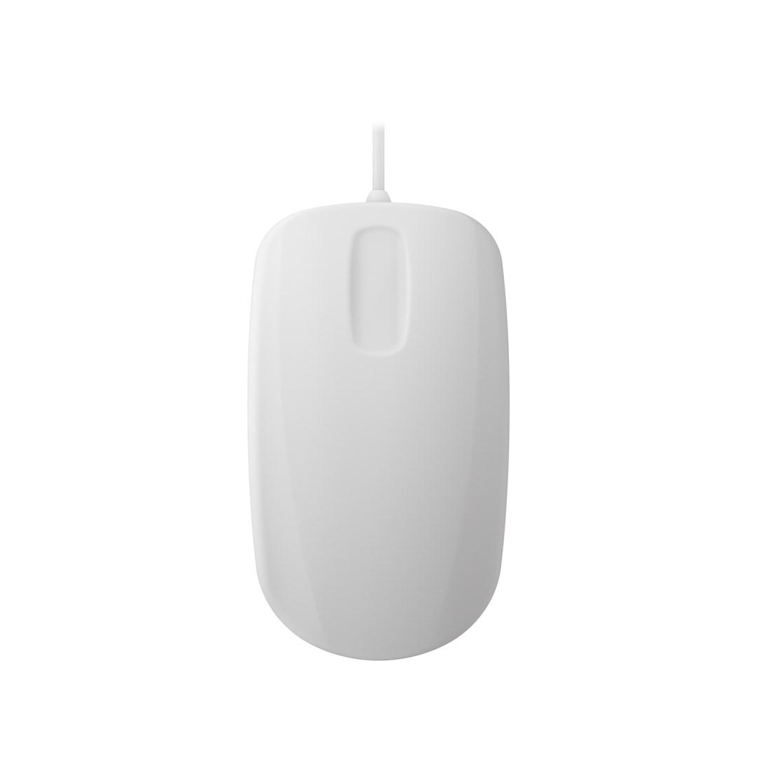 Cherry Active Key mus - hvid, kablet