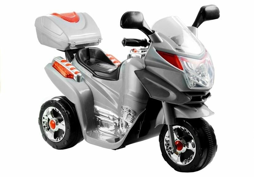 Batteridrevet børnemotorcykel HC8051 sølv