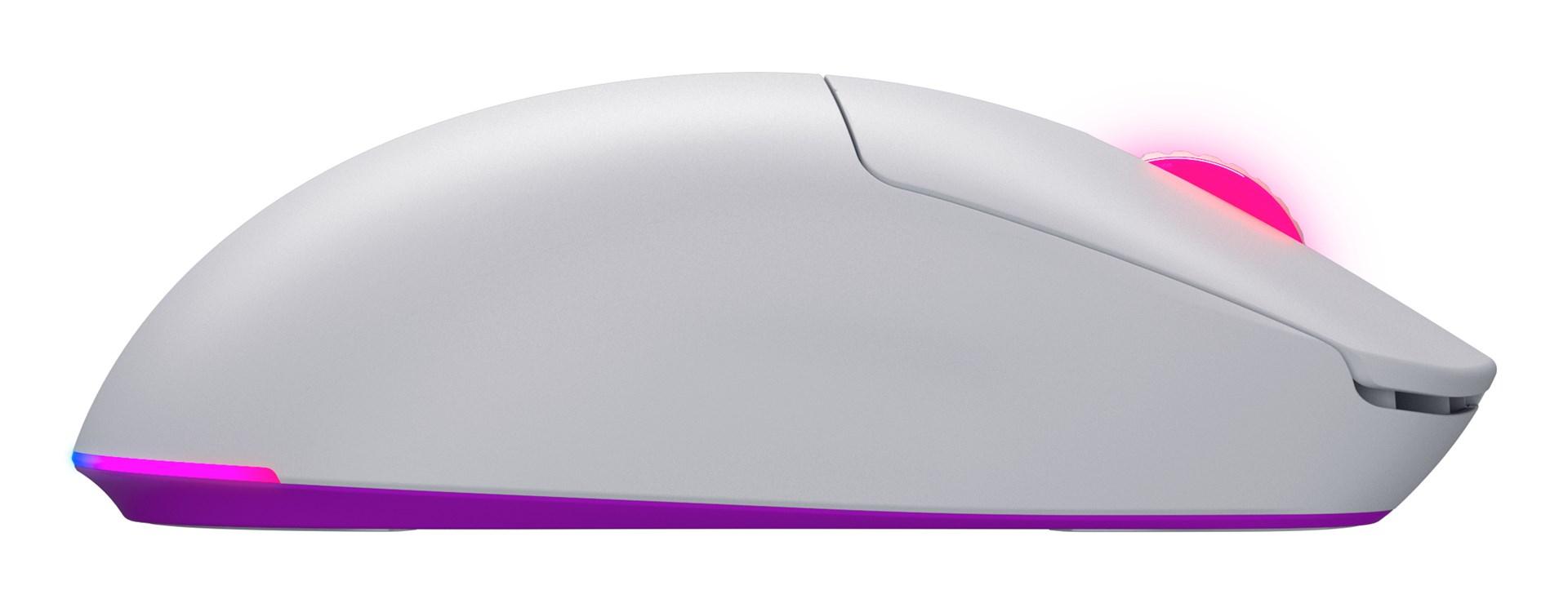 Hator Quasar 3 Ultra 8K gamingmus - hvid