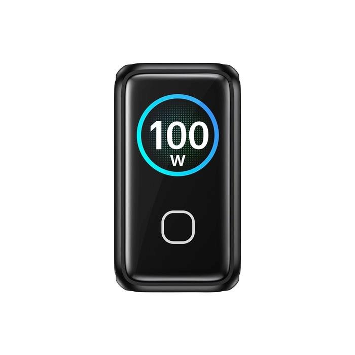 UNITEK GaN oplader med display 100 W, 3 x USB-C