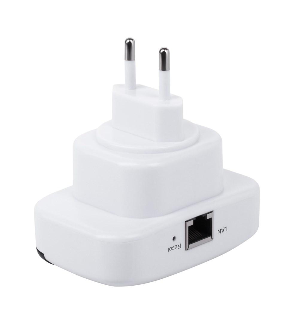 Rebel KOM1030 Wi‑Fi repeater og signalforstærker - hvid