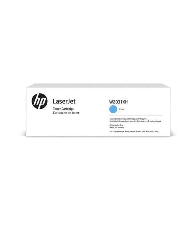 HP 415XH LaserJet tonerpatron cyan