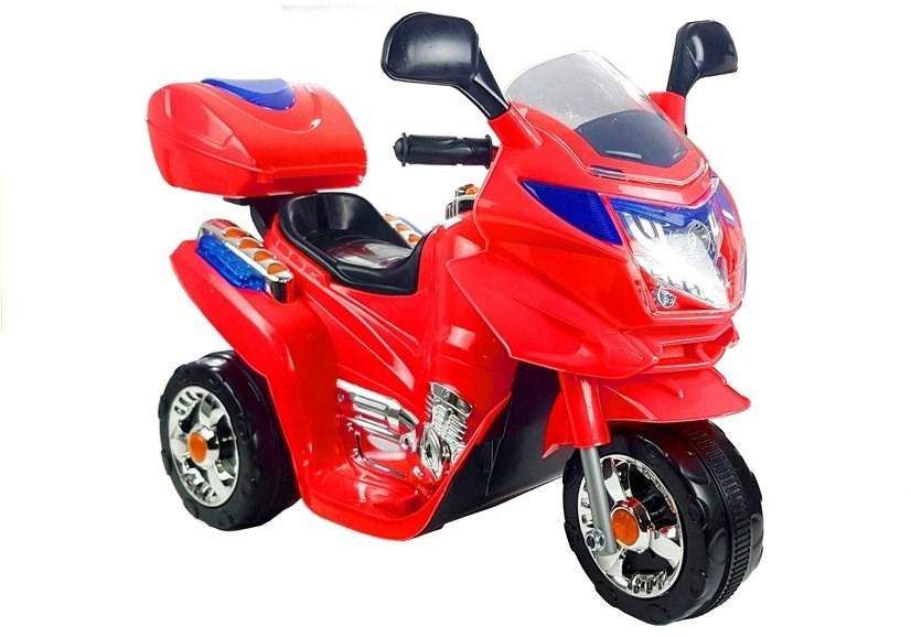 Børnemotorcykel HC8051 batteridrevet rød
