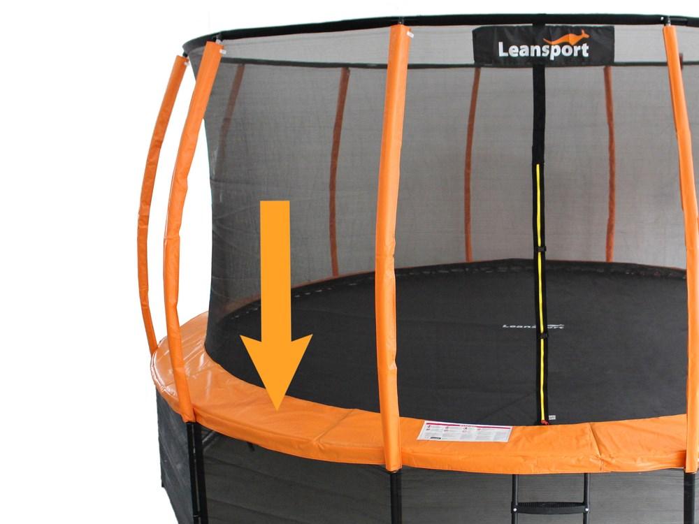 Fjederbeskyttelse til trampolin 14 ft Lean Sport Best