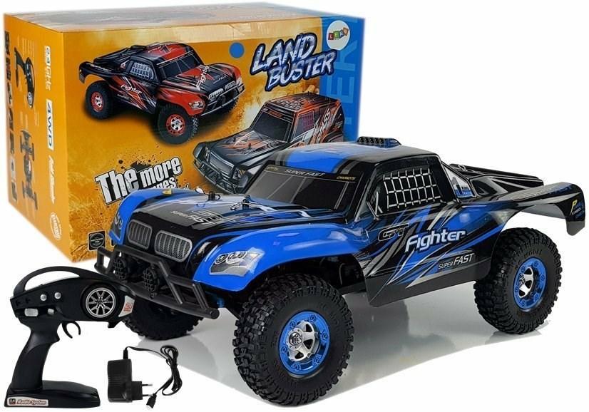 Fjernstyret 4x4 pickup FY-01 1:12 R/C 40 km/t - blå