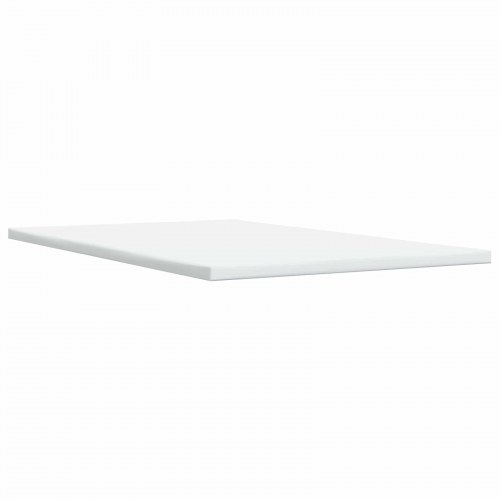 LED boksmadrasseng med madras 120 x 200 cm i gråbrun stof