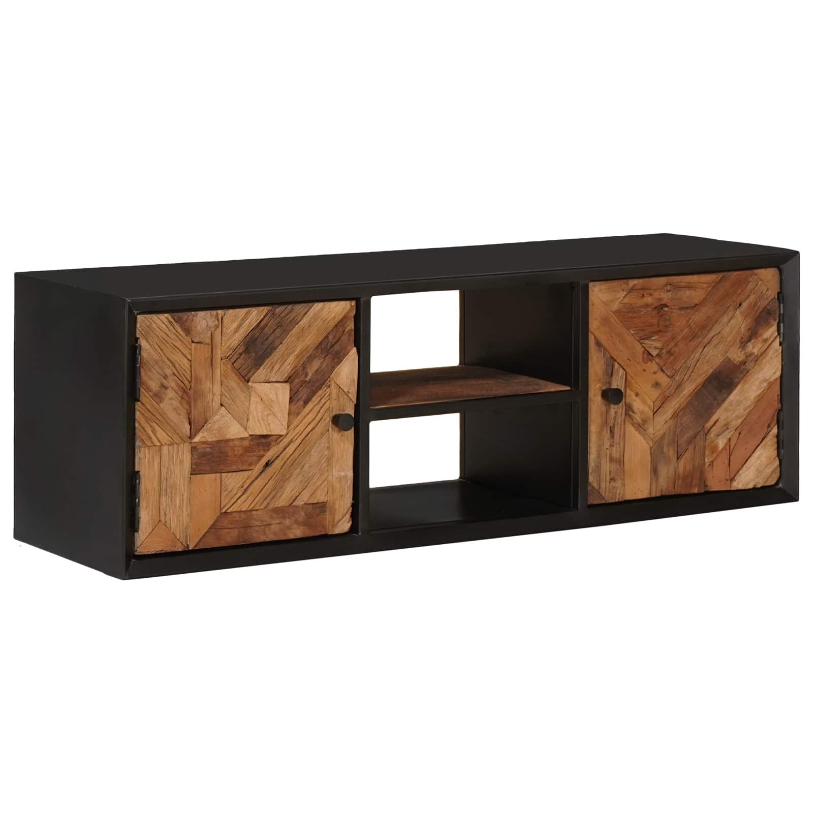 vidaXL TV-skab med hylde med opbevaring med dør 105 x 30 x 35 cm
