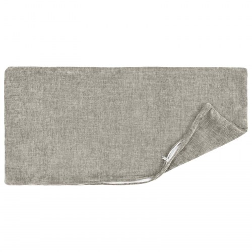 Pudebetræk HEERLEN 6 stk. lysegrå 30 x 50 cm i chenille stof