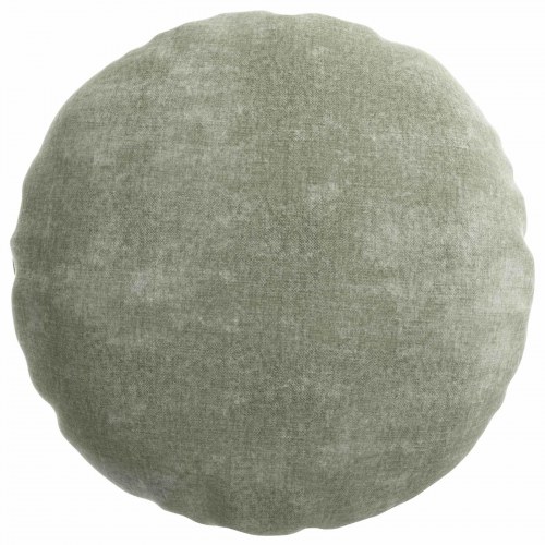 Pudebetræk 2 stk. HEERLEN grøn Ø 60 cm i chenille