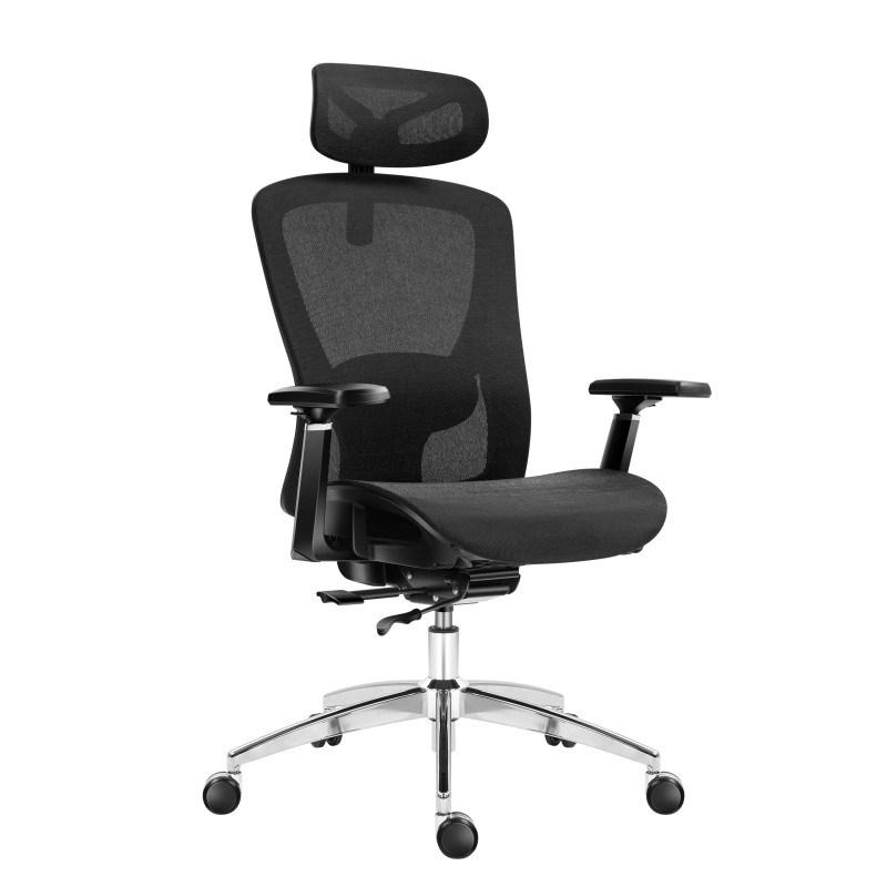 MARK ADLER Expert 5.3 sort mesh kontorstol med drejefunktion