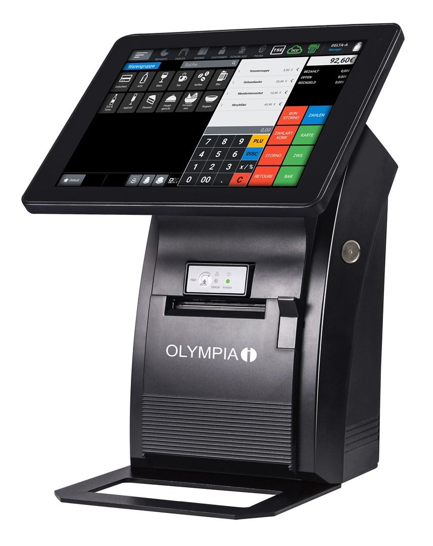 Olympia T210, 25,4 cm (10), LCD, All-in-One, Sort, Android 11, 12 V