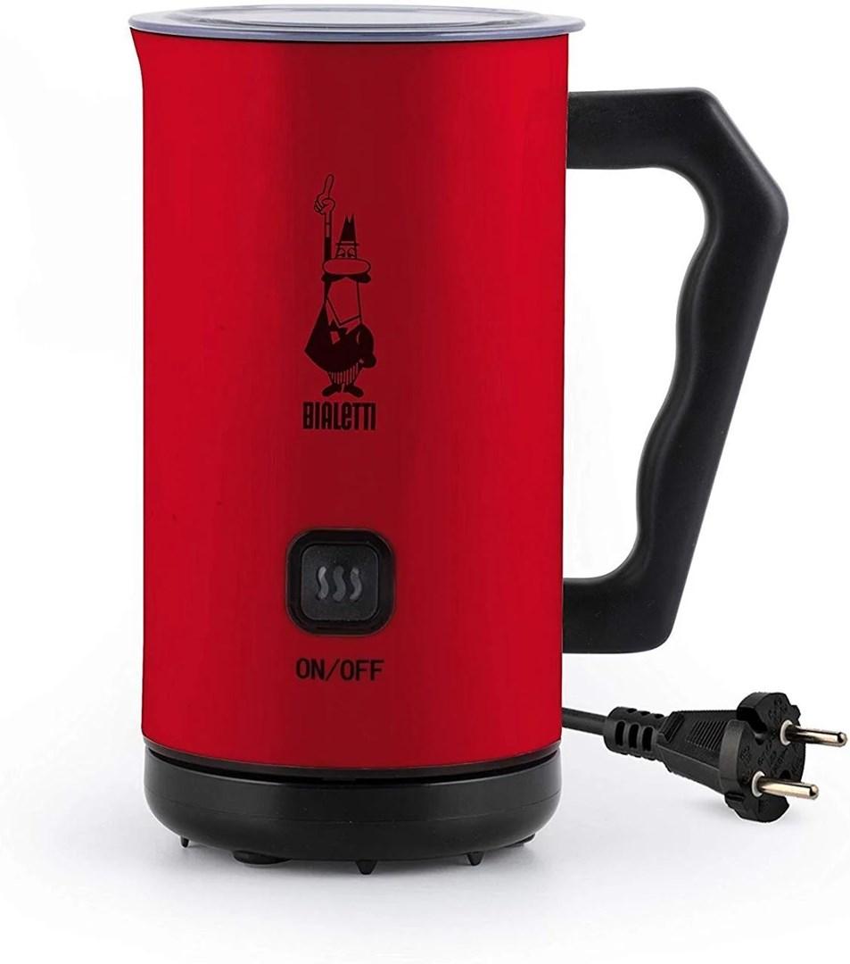 Bialetti MKF02 automatisk mælkeskummer rød 0,3 l