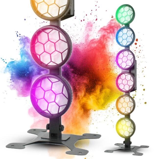 LIGHT4ME LUMEN HEXO retro LED lyseffekt til fest