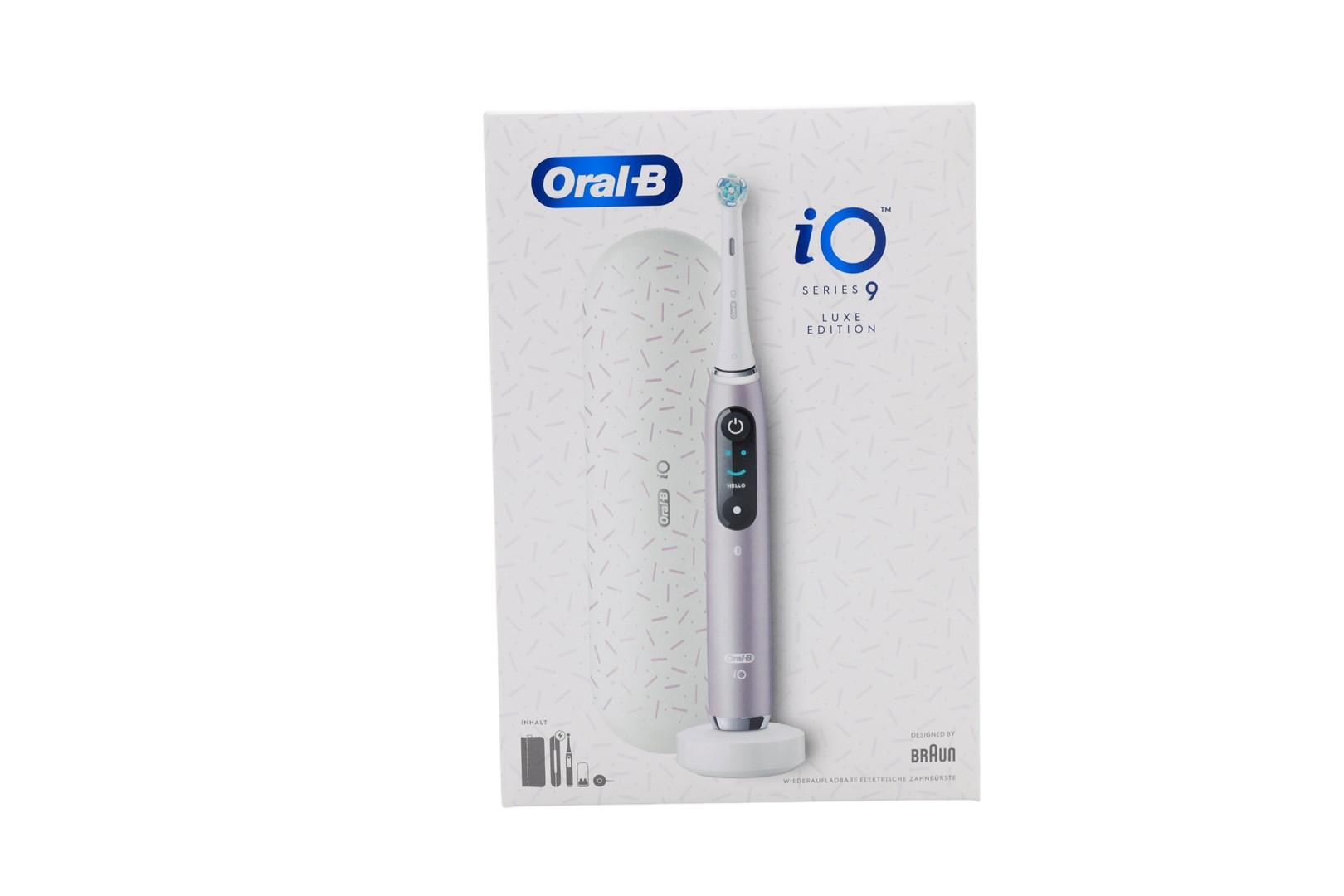 Oral-B iO Series 9 Rose Quartz Luxe Edition elektrisk tandbørste