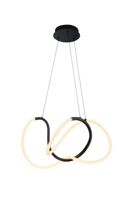 LED pendellampe 30 W 2.100 lm sort loftlampe