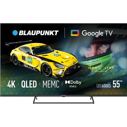 Blaupunkt 55QBG6000S 55" QLED 4K Smart TV med Google TV - sort