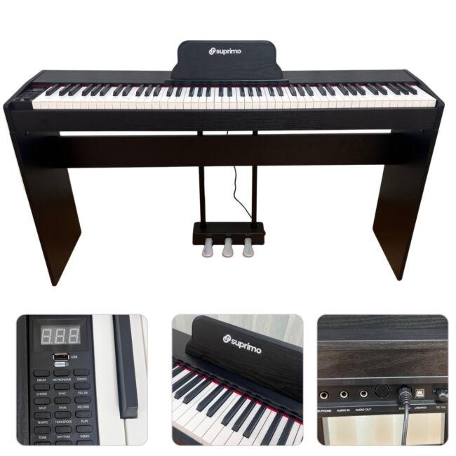 Suprimo SDP88 digitalpiano med 88 tangenter - sort