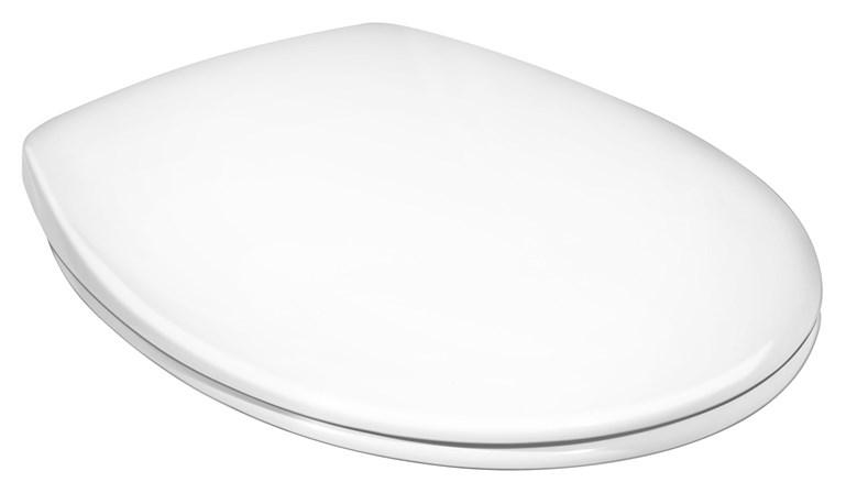 Saval toiletsæde med soft close og quick release, hvid