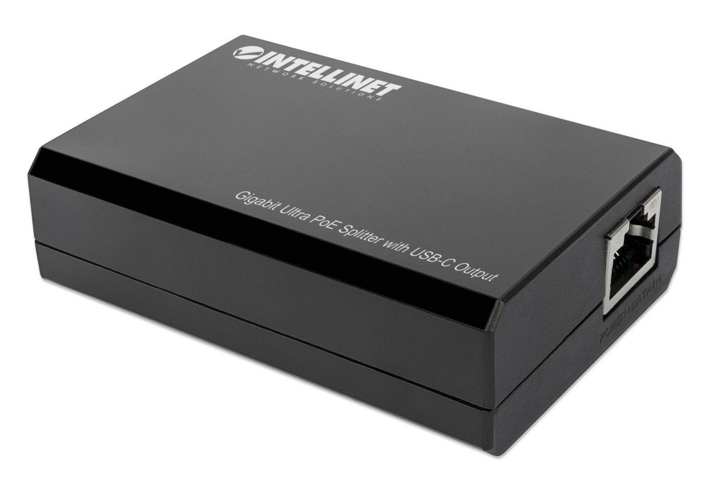 Intellinet Gigabit Ultra PoE-splitter med USB-C-udgang 45 W billede
