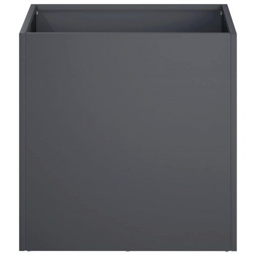 Have blomsterkrukke 2 stk. antracit 25 x 25 x 25 cm
