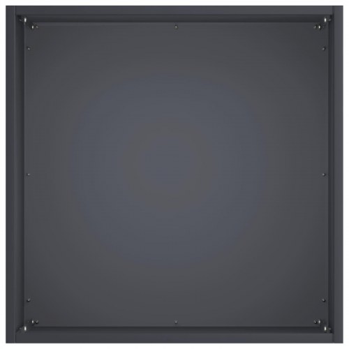 Have blomsterkrukke 2 stk. antracit 25 x 25 x 25 cm