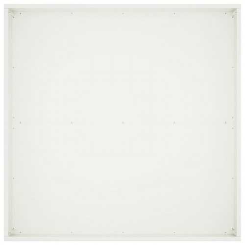 Have blomsterkrukke i hvid koldvalset stål 100 x 100 x 40 cm