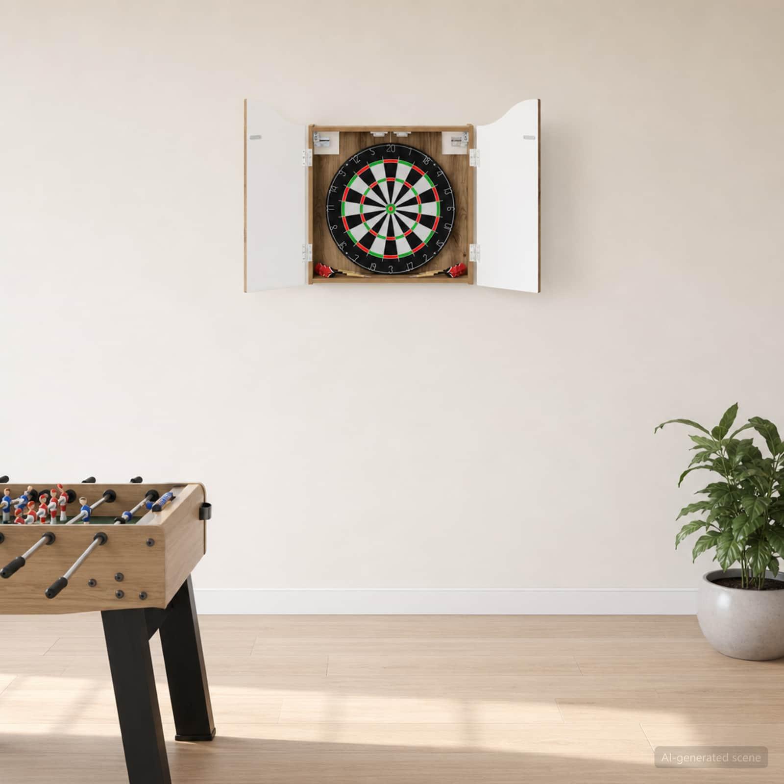Dartboard Skab Artisan-eg 56 x 12 x 63 cm Konstrueret træ