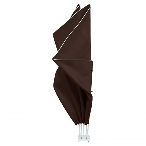 Foldbar altanskærm 300 x 200 cm - brun