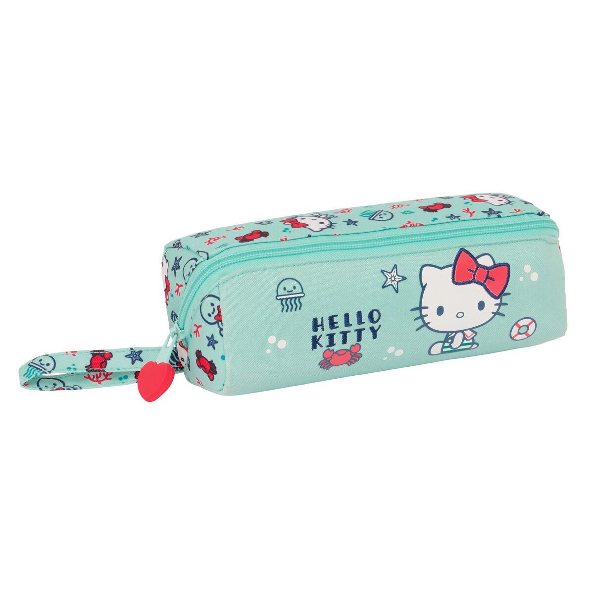 Hello Kitty Sea Lovers penalhus turkisblå 22 x 10 x 10 cm